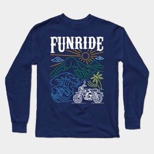 Fun Ride Motorbike Long Sleeve T-Shirt